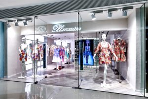 Vitrines com fechamento em vidro